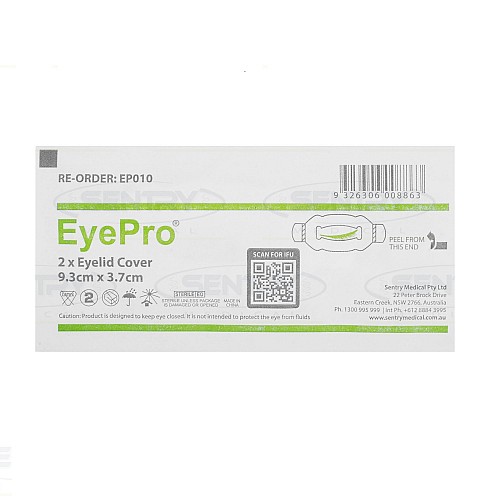 EyePro Eyelid Cover (2pcs) Occlusion Dressing Corneal Trauma Exposure